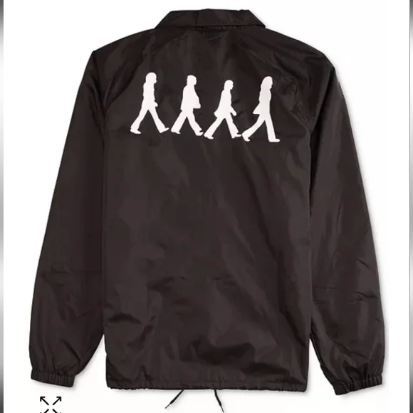 The Beatles Coach Windbreaker Jacket Medium - Picture 2 of 8